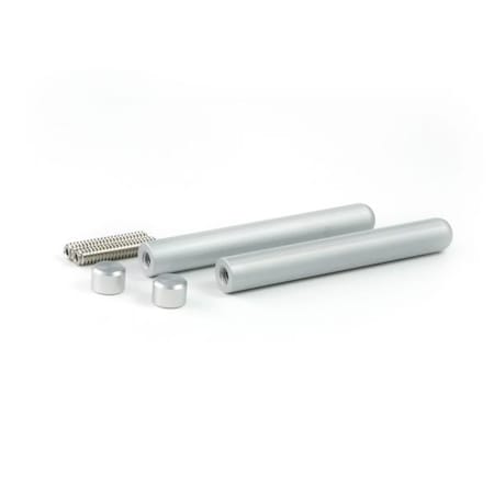 Simply Standoffs Round Standoffs, Aluminum Clear Anodized OEMK-EASEL-3